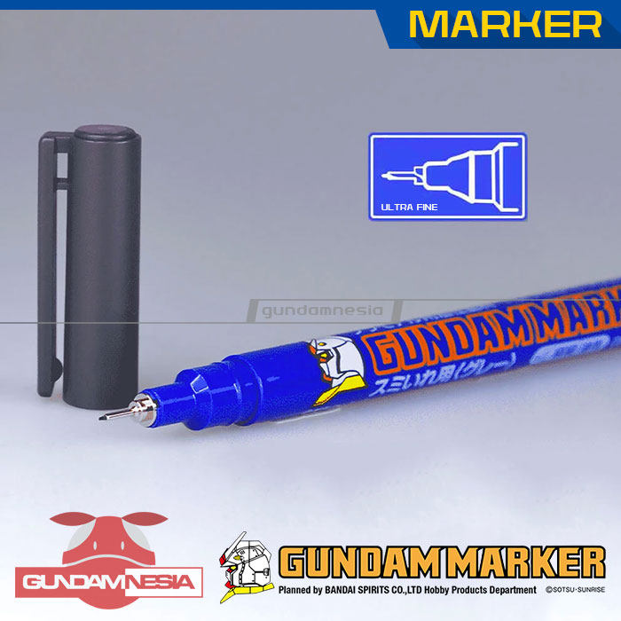 Gundam Marker (Ultra Thin Pen Point) for Lining Grey (GM02)