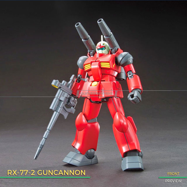[HG] RX772 Guncannon Revive GundamNesia