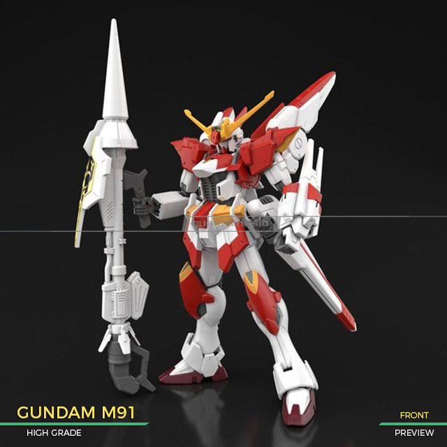HG] Gundam M91 - GundamNesia