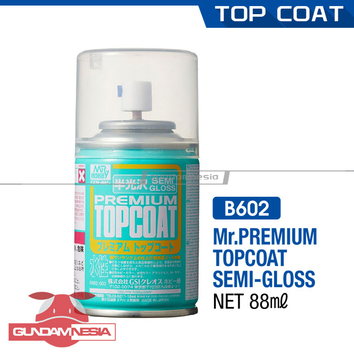 Mr. Premium Top Coat Semi Gloss 88ml - B602