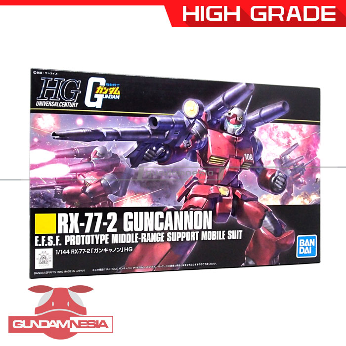 [HG] RX772 Guncannon Revive GundamNesia