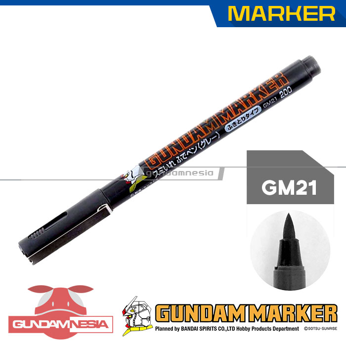 Gundam Marker Brush Type - Gray (GM21)