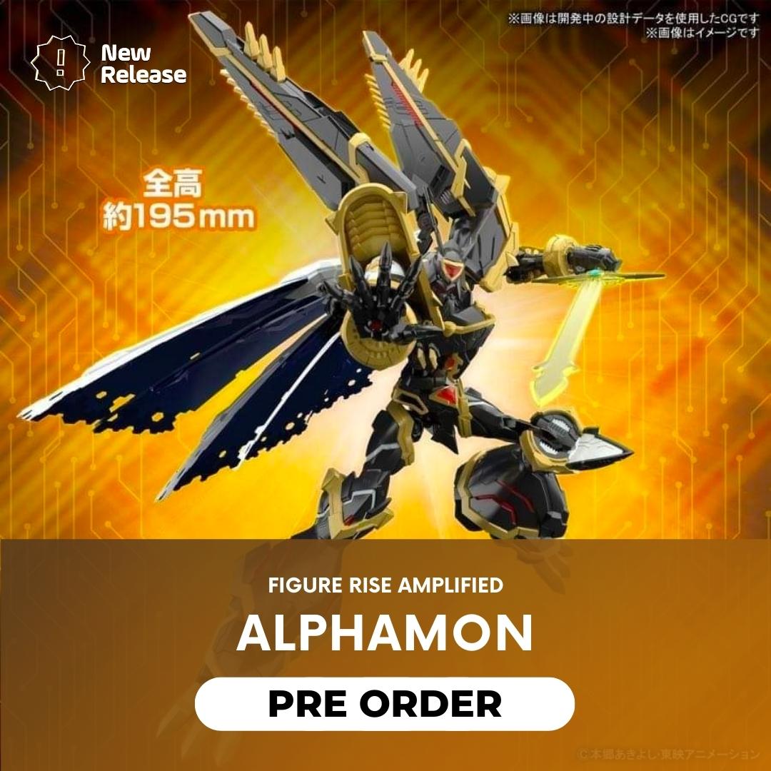 [Figure Rise] Alphamon (Standard Amplified) | GundamNesia