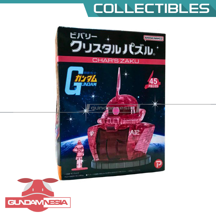 Char's Zaku II 3D Crystal Puzzle Gundam