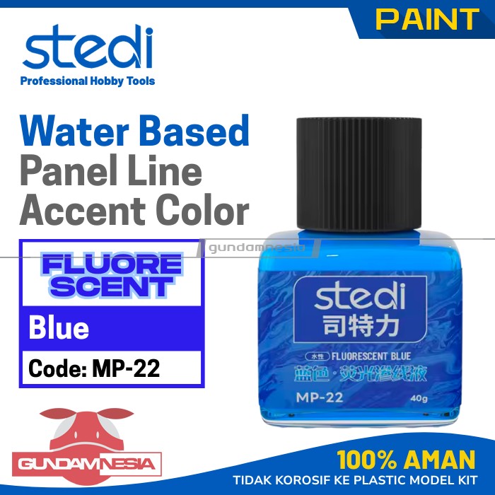 Stedi Water Based Fluorescent Panel Line – Blue Fluorescent (MP-22)