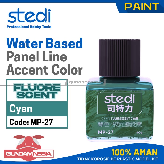 Stedi Water Based Fluorescent Panel Line – Cyan Fluorescent (MP-27)