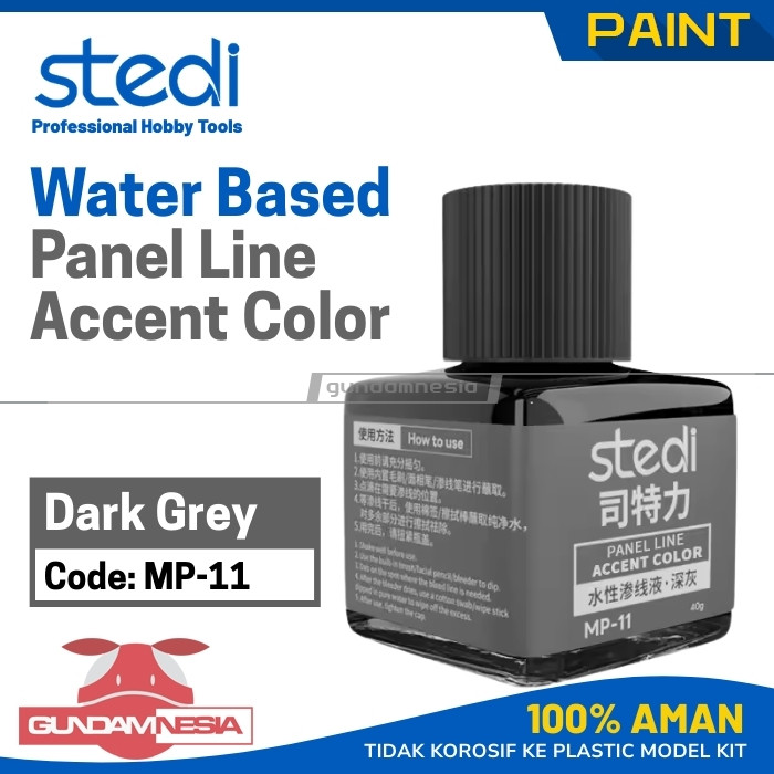 Stedi Water Based Panel Line – Dark Grey (MP-11)