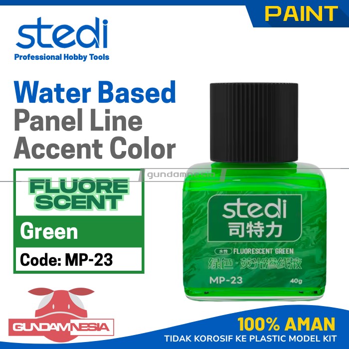 Stedi Water Based Fluorescent Panel Line – Green Fluorescent (MP-23)