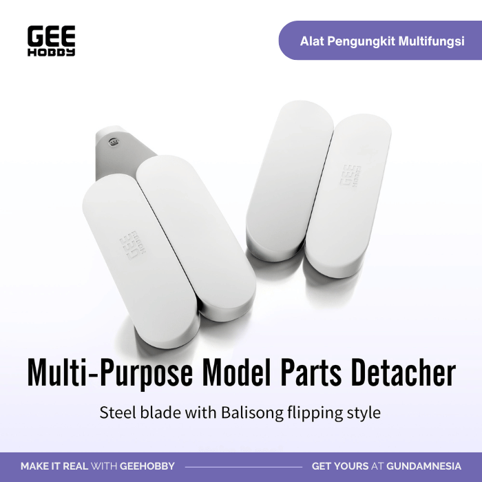 Geehobby / GEE HOBBY GH-E01 Multi-Purpose Model Parts Detacher & Parts Opener & Separator / Pembuka Part Model Kit – Pemisah / Alat Bongkar Part Model Kit Gundam