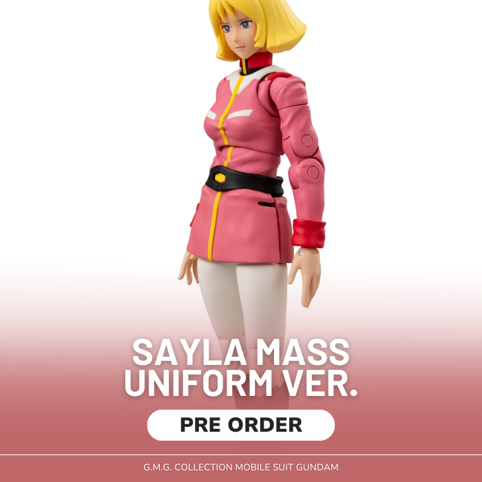 G.M.G. Collection 17 Mobile Suit Gundam - Earth Federation Sayla Mass Uniform Ver. (PBandai)